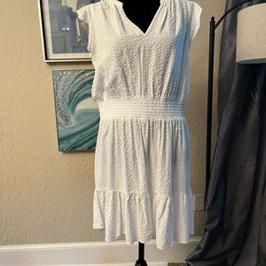 MICHAELMichaelKors white dress.